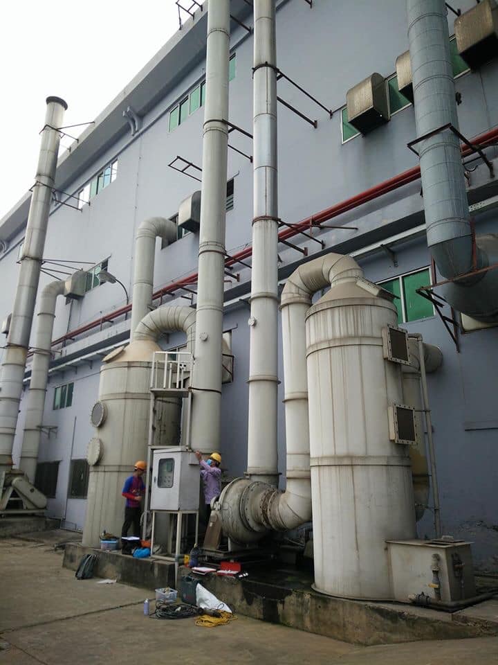 Hệ thống xử lý khí thải VOC - Môi Trường Xây Dựng ACE - Công Ty TNHH Môi Trường Xây Dựng ACE